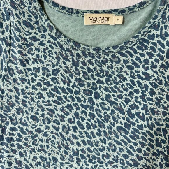 MARMAR COPENHAGEN - JERSEY DRESS - GREY BLUE - 93% VISCOSE - NEW NO TAG - Picture 4 of 5